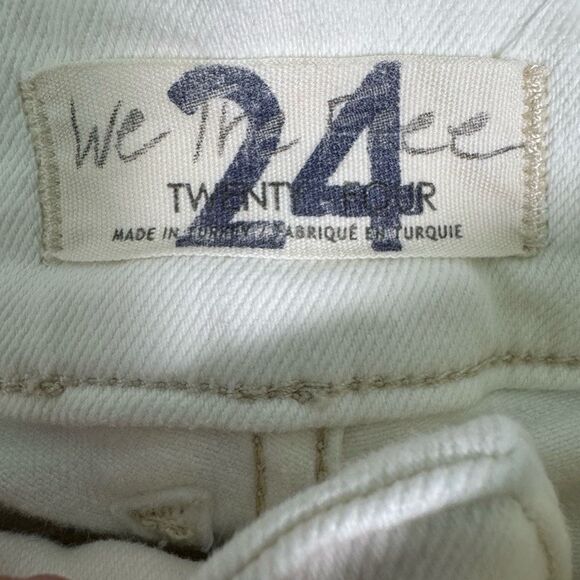 Free People We The Free Shayla Bootcut Jeans in Pebble White Women’s Size 24 - Picture 10 of 10